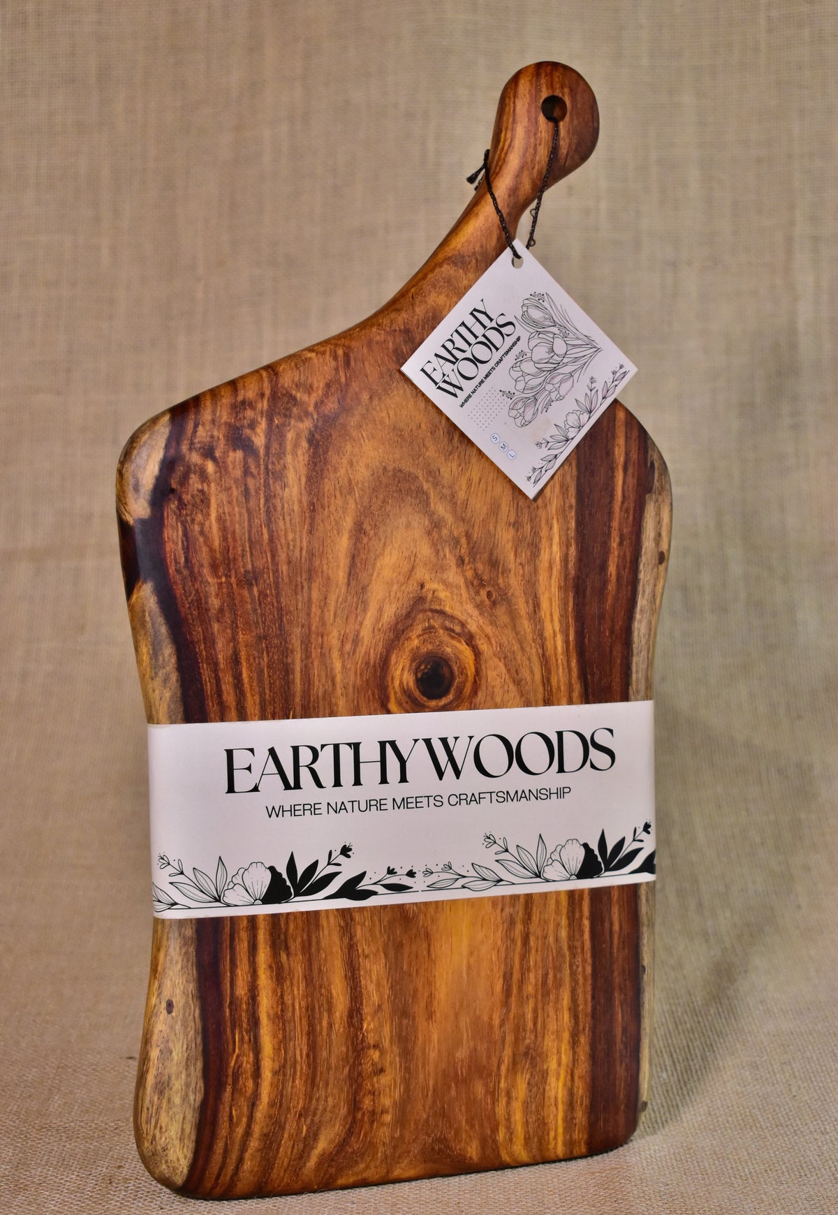 Handcrafted Indian Rosewood Chopping Board