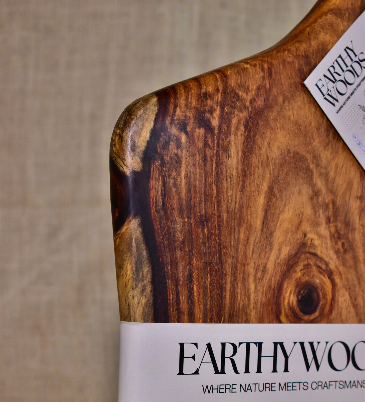 Handcrafted Indian Rosewood Chopping Board - product view 5