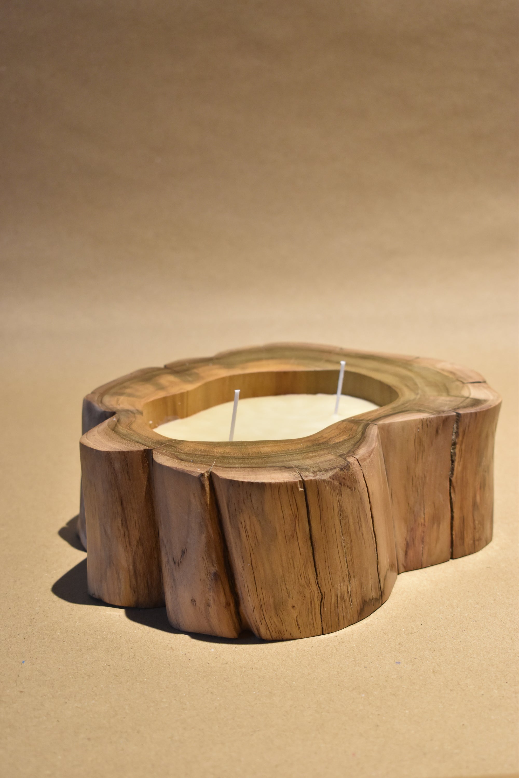 Teak Wood Candle Scented