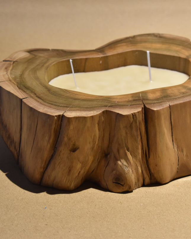 Teak Wood Candle Scented