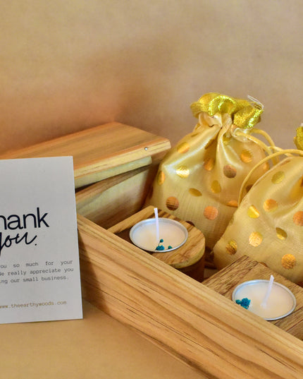 ✨ Customised Wooden Gift Hamper ✨