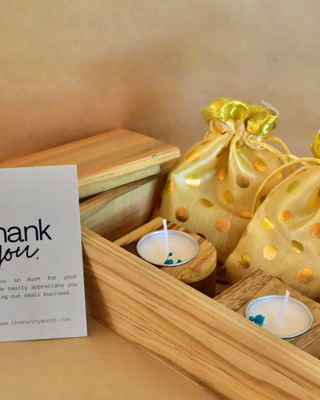 ✨ Customised Wooden Gift Hamper ✨