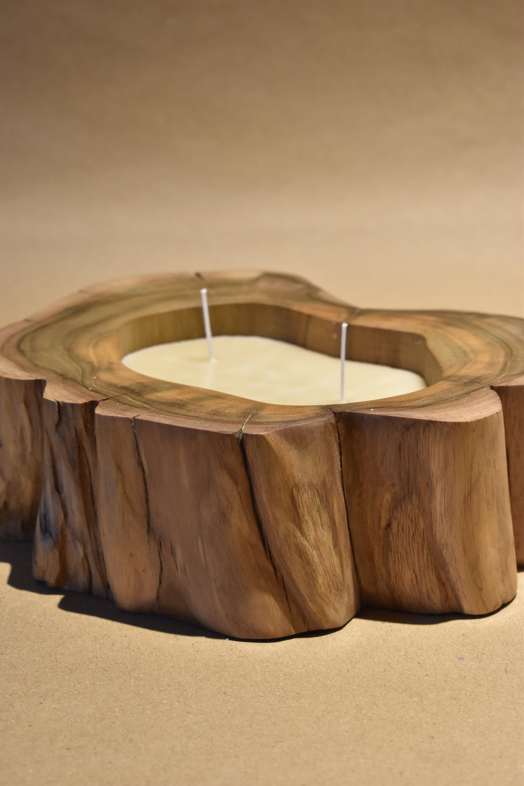 Teak Wood Candle Scented