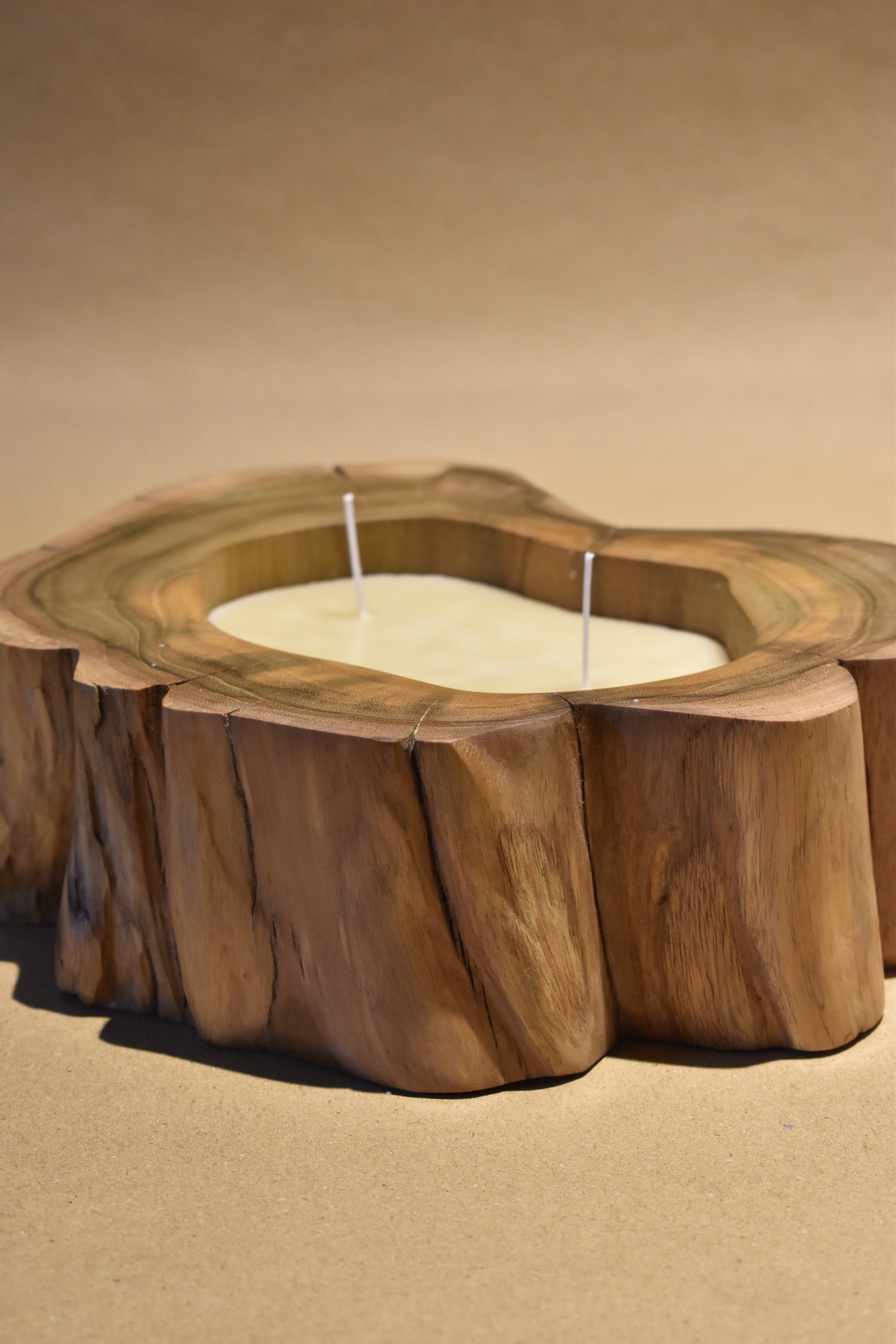 Teak Wood Candle Scented