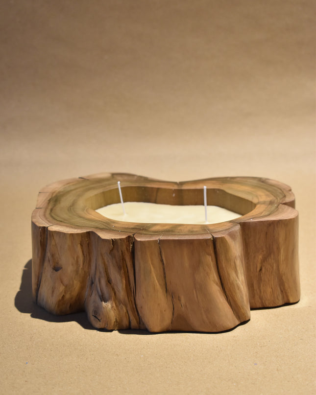 Teak Wood Candle Scented