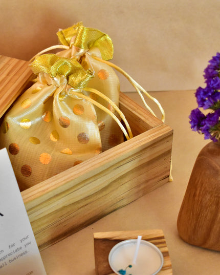 ✨ Customised Wooden Gift Hamper ✨