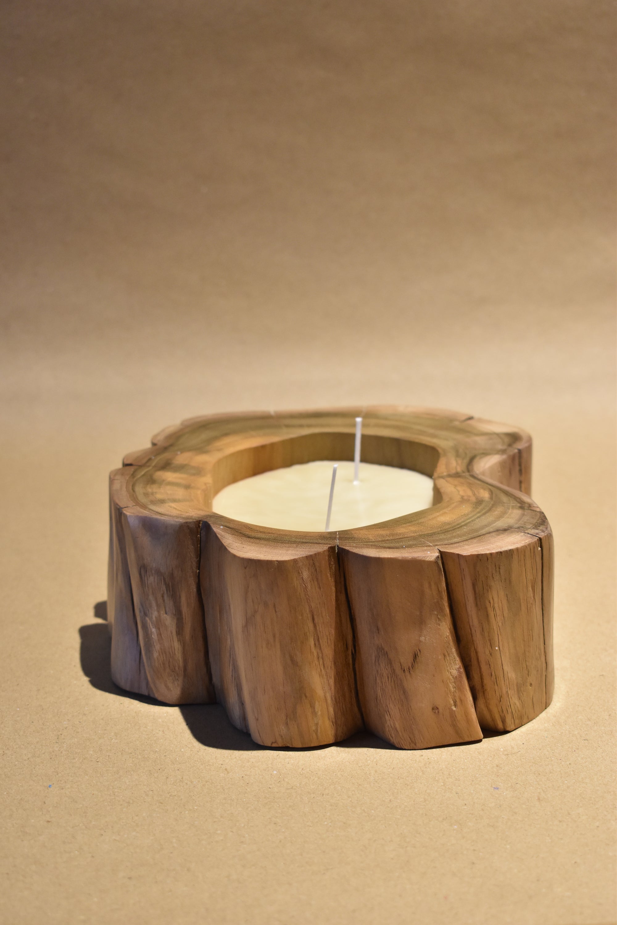 Teak Wood Candle Scented