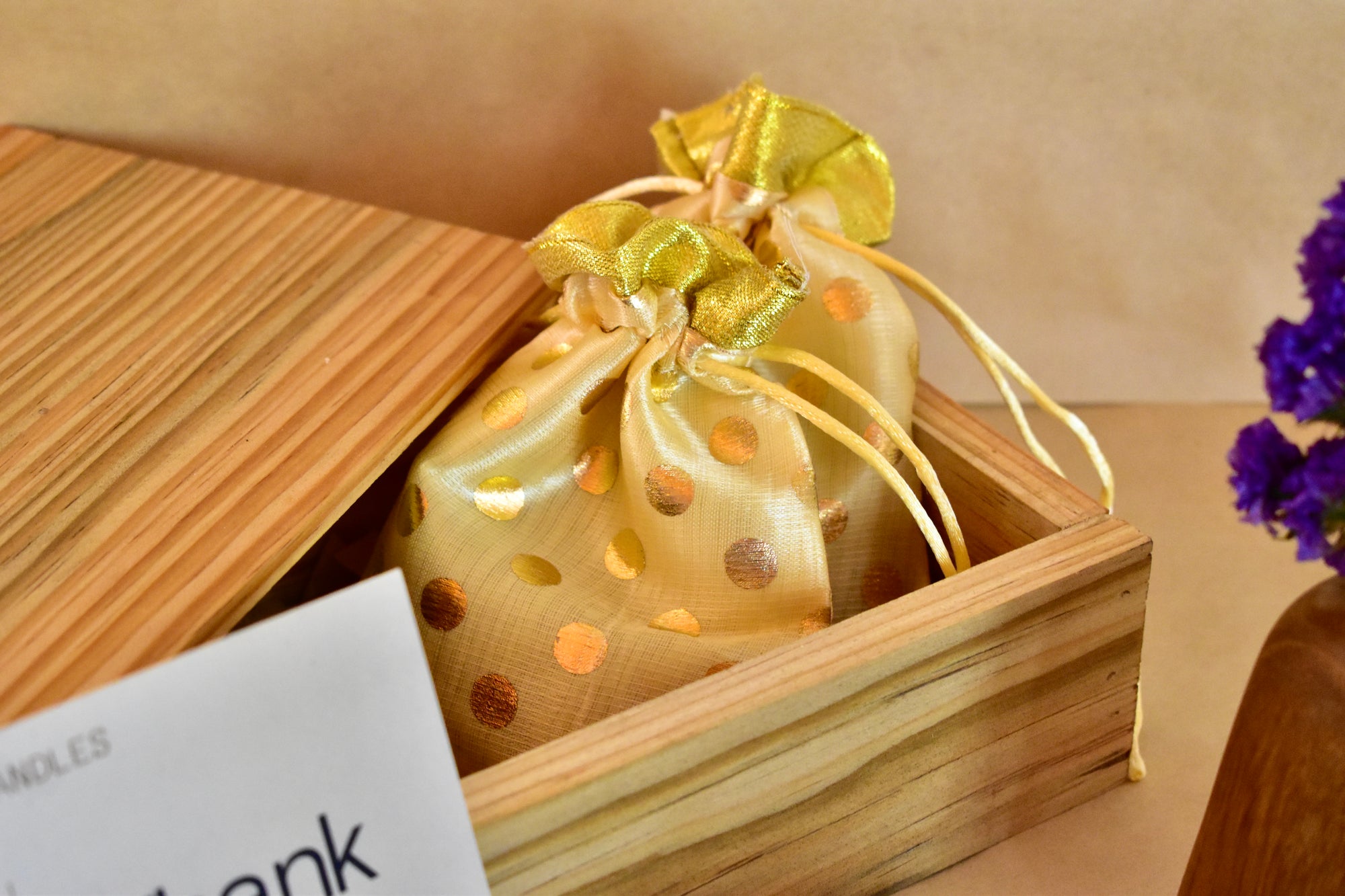 ✨ Customised Wooden Gift Hamper ✨