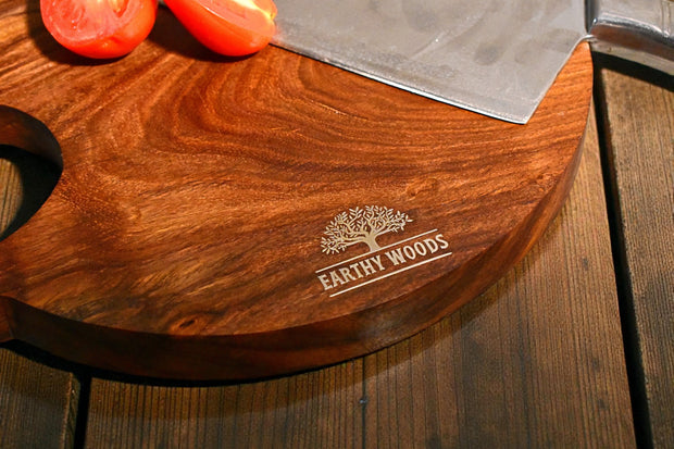 <h2><strong>Earthy Woods – Indian Rosewood Chopping Board</strong></h2>