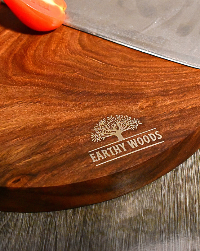 Indian Rosewood Premium Chopping Board – Handcrafted | Earthy Woods