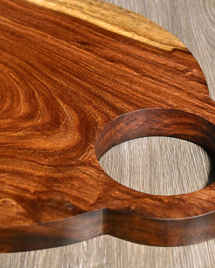 Indian Rosewood Premium Chopping Board – Handcrafted | Earthy Woods
