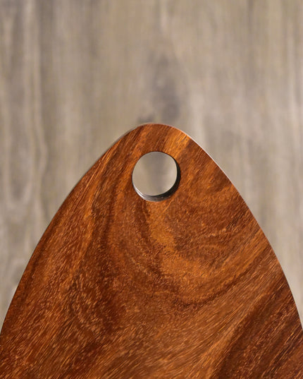 Earthy woods - Tear Drop Rose wood Mini Chopping Board