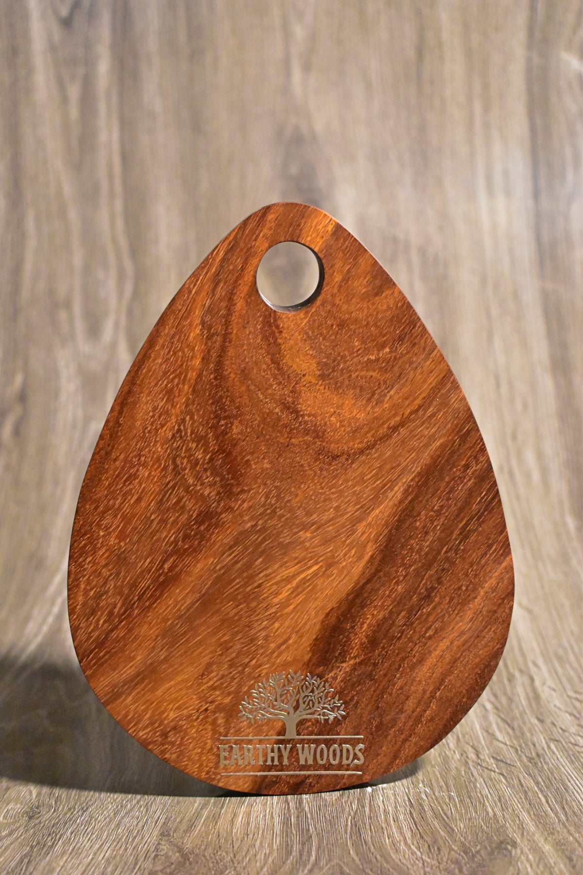 Tear Drop Rosewood Mini Chopping Board - product view 2