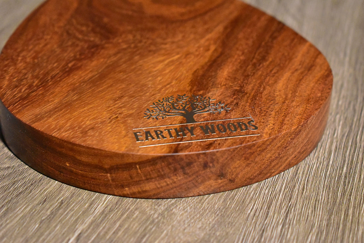 Tear Drop Rosewood Mini Chopping Board - product view 5