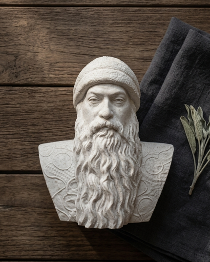OSHO Inspired Spiritual Bust – Modern Home & Office Décor
