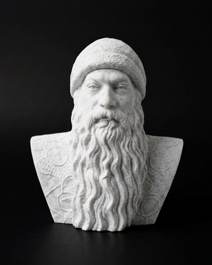 OSHO Inspired Spiritual Bust – Modern Home & Office Décor