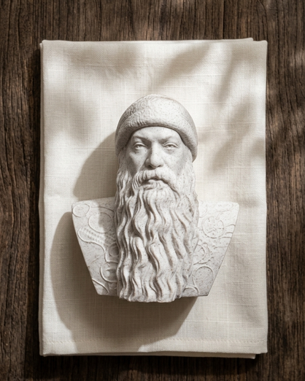 OSHO Inspired Spiritual Bust – Modern Home & Office Décor