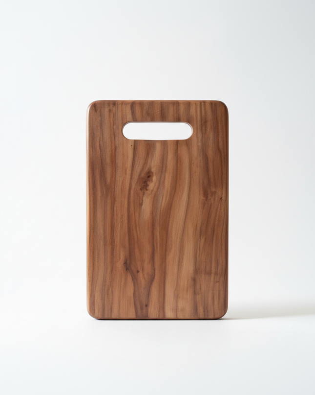 Premium Wooden Chopping Board with Handle – Multipurpose Cutting Board for Kitchen | Vegetable, Fruit & Meat Prep Board