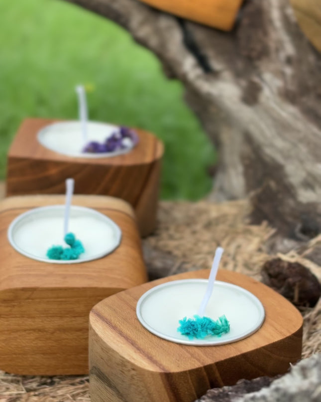 Mini Wooden Candle | 6 Unique Fragrances
