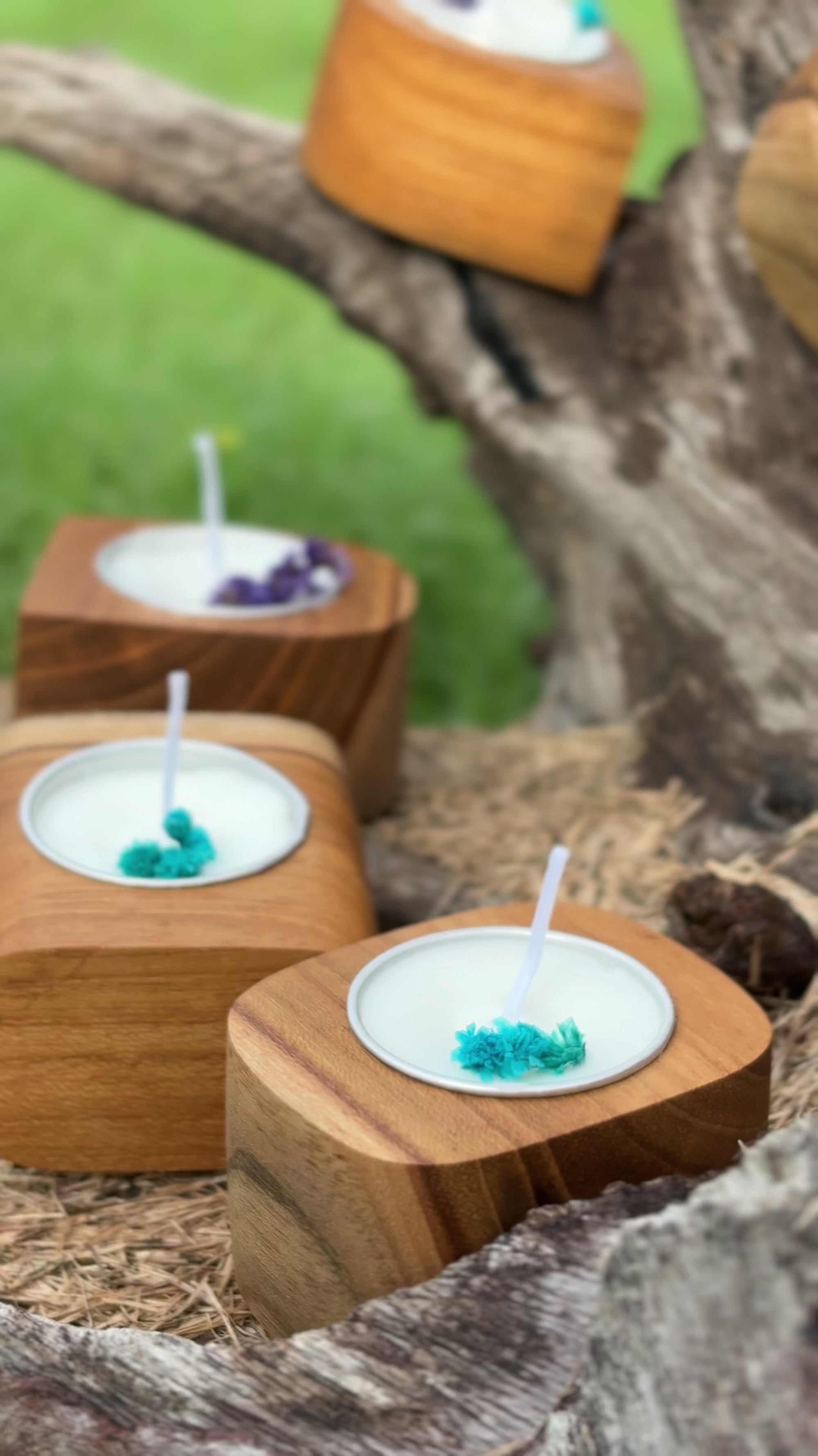 Mini Wooden Candle | 6 Unique Fragrances
