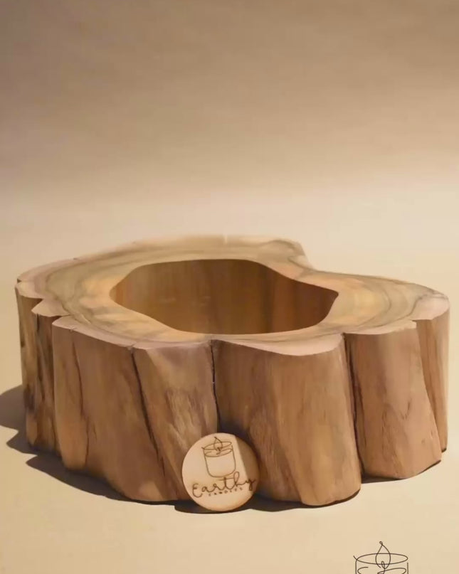 Teak Wood Candle Scented