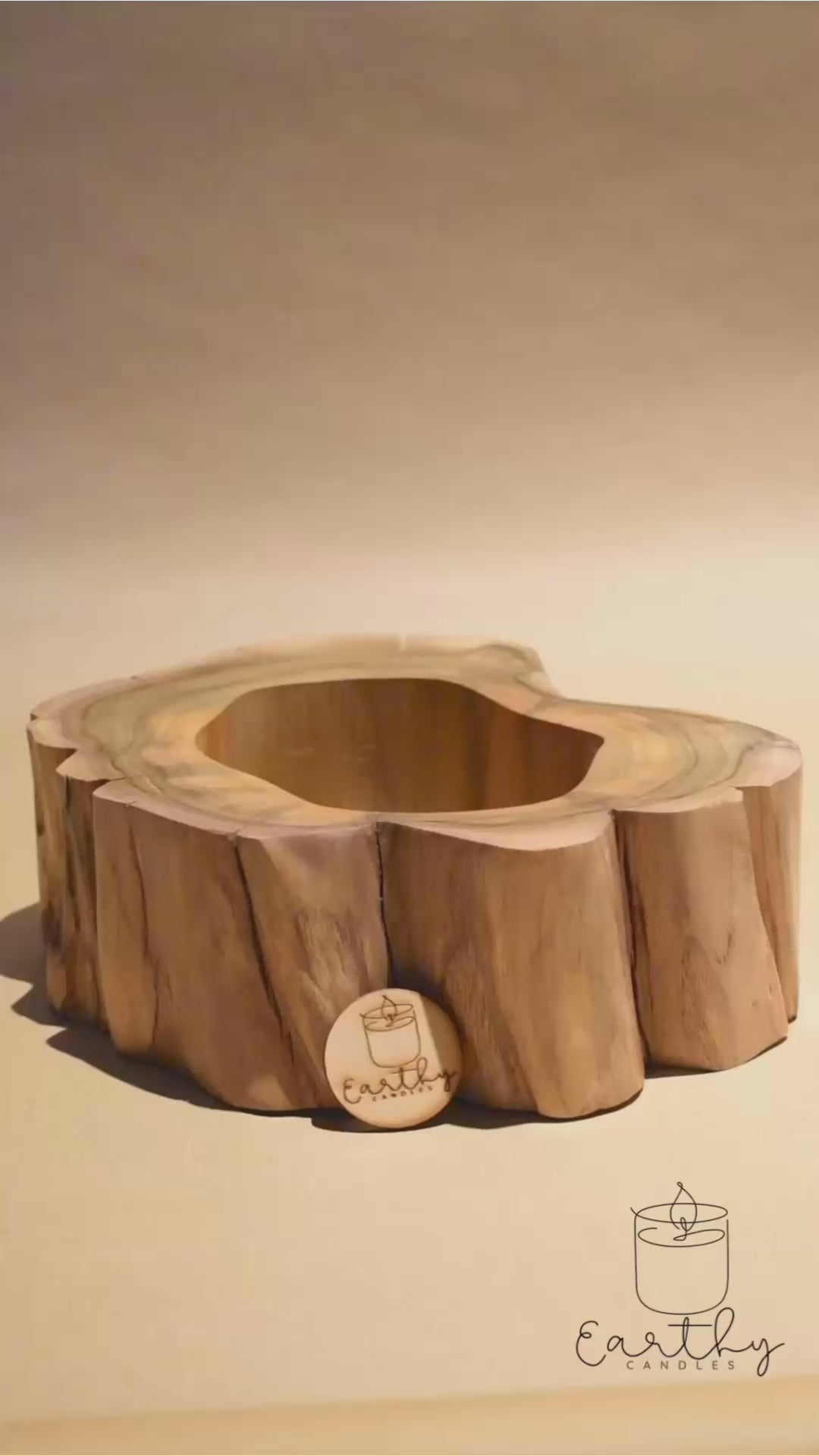 Teak Wood Candle Scented