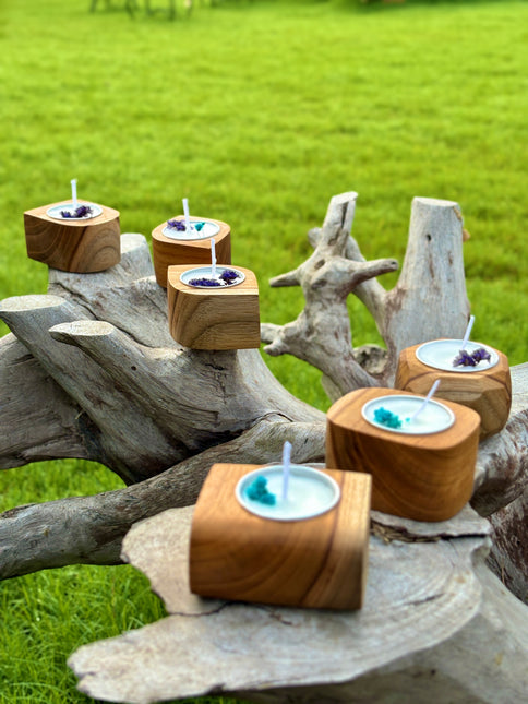 Mini Wooden Candle | 6 Unique Fragrances