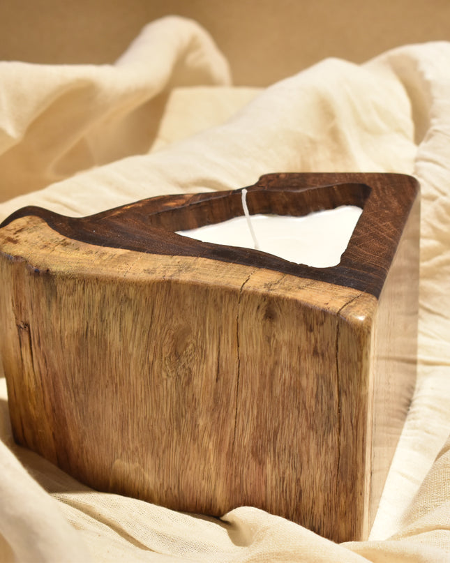 Walnut Candle with Antlantic Breeze fragrance