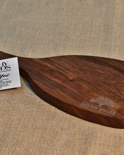 Handcrafted Indian Rosewood Chopping Board – Compact, Stylish & Naturally Durable