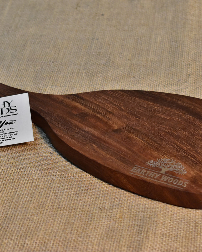 Handcrafted Indian Rosewood Chopping Board – Compact, Stylish & Naturally Durable