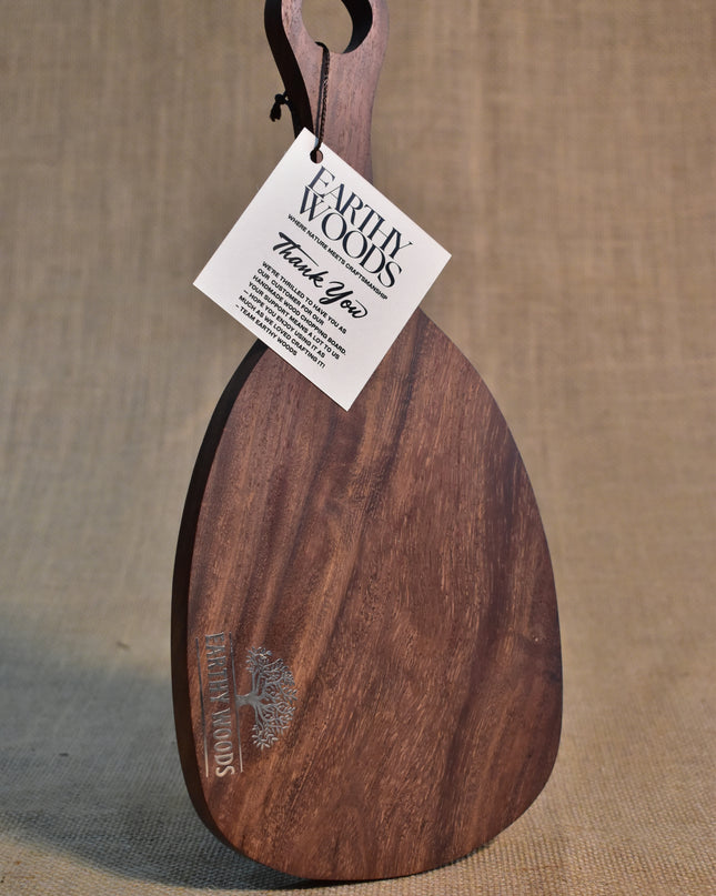 Handcrafted Indian Rosewood Chopping Board – Compact, Stylish & Naturally Durable