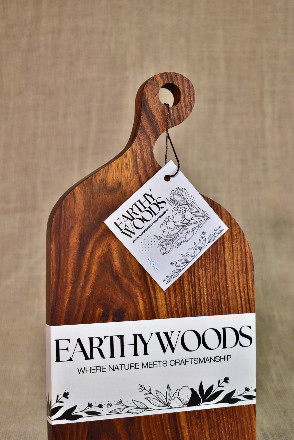 Elegant Indian Rosewood Chopping Board - product view 2