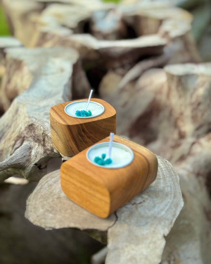 Mini Wooden Candle | 6 Unique Fragrances
