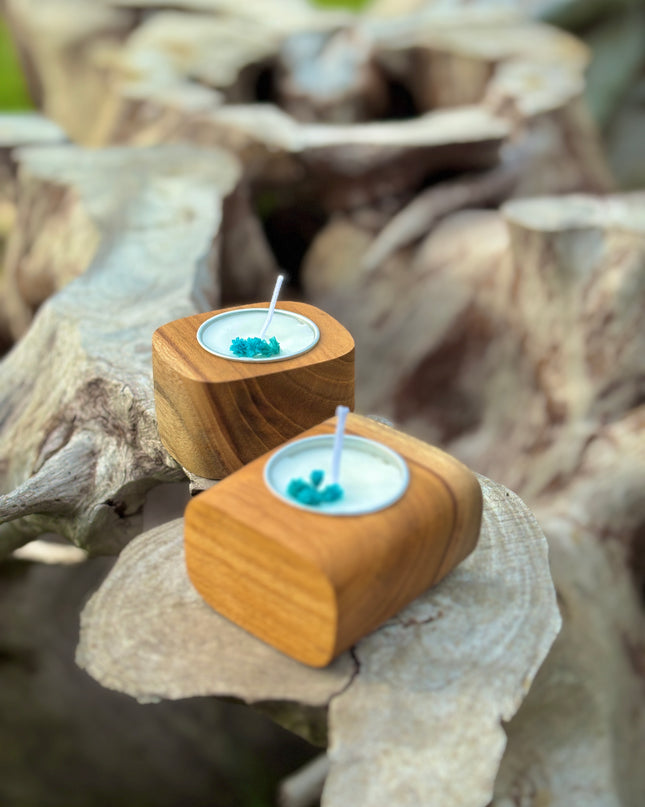 Mini Wooden Candle | 6 Unique Fragrances