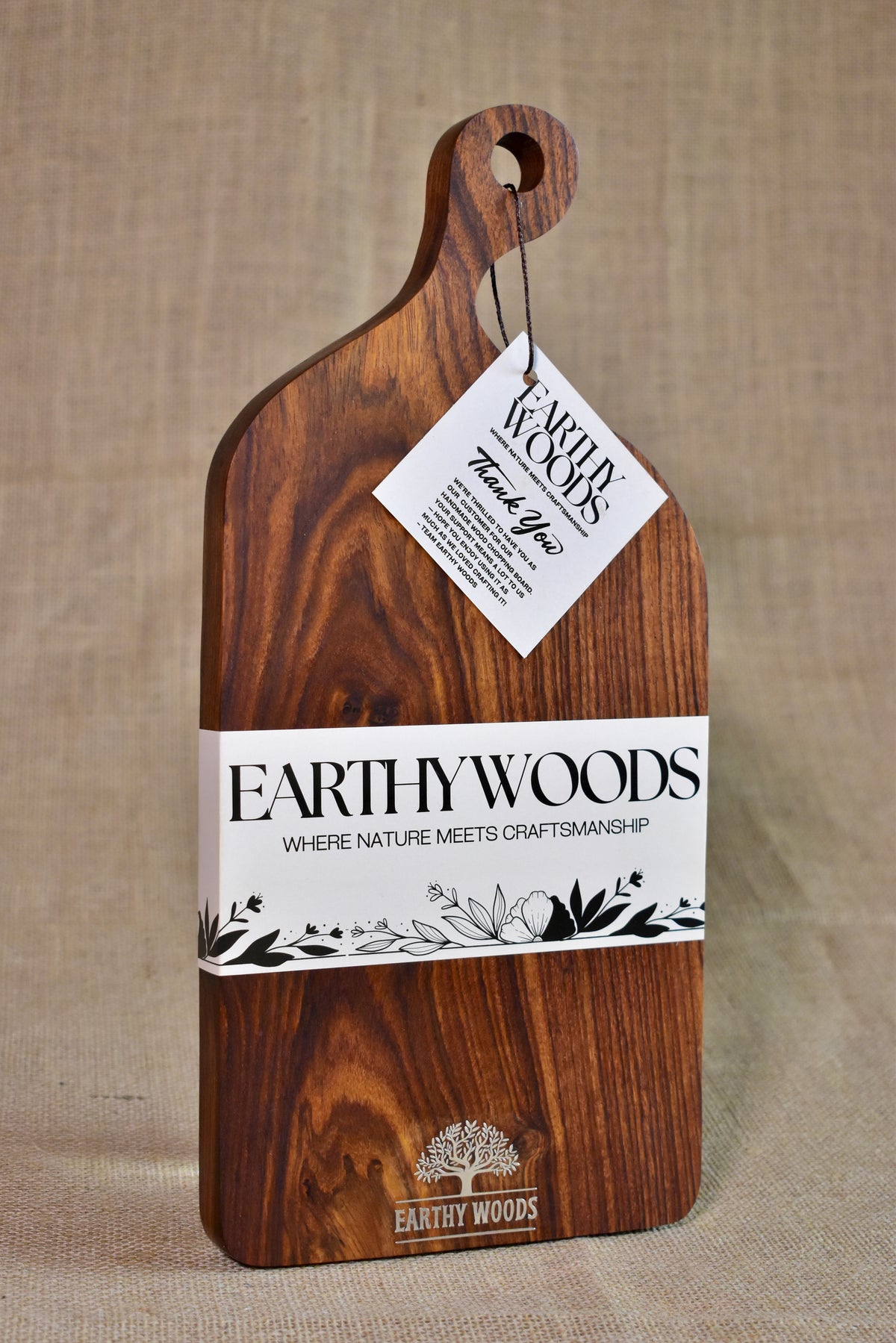 Elegant Indian Rosewood Chopping Board