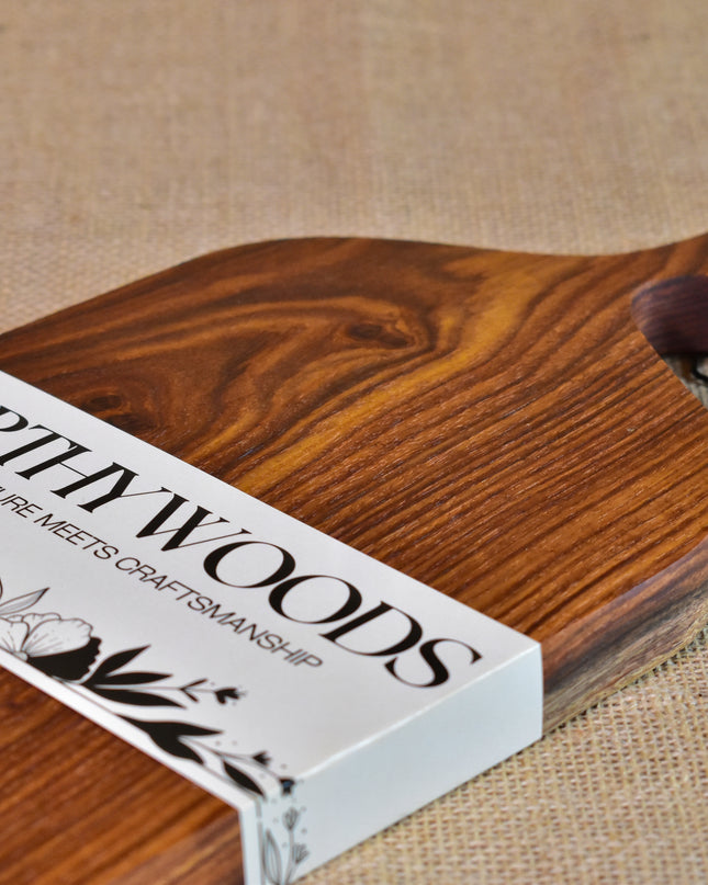 Handcrafted Indian Rosewood Chopping Board – Elegant, Durable & Naturally Beautiful