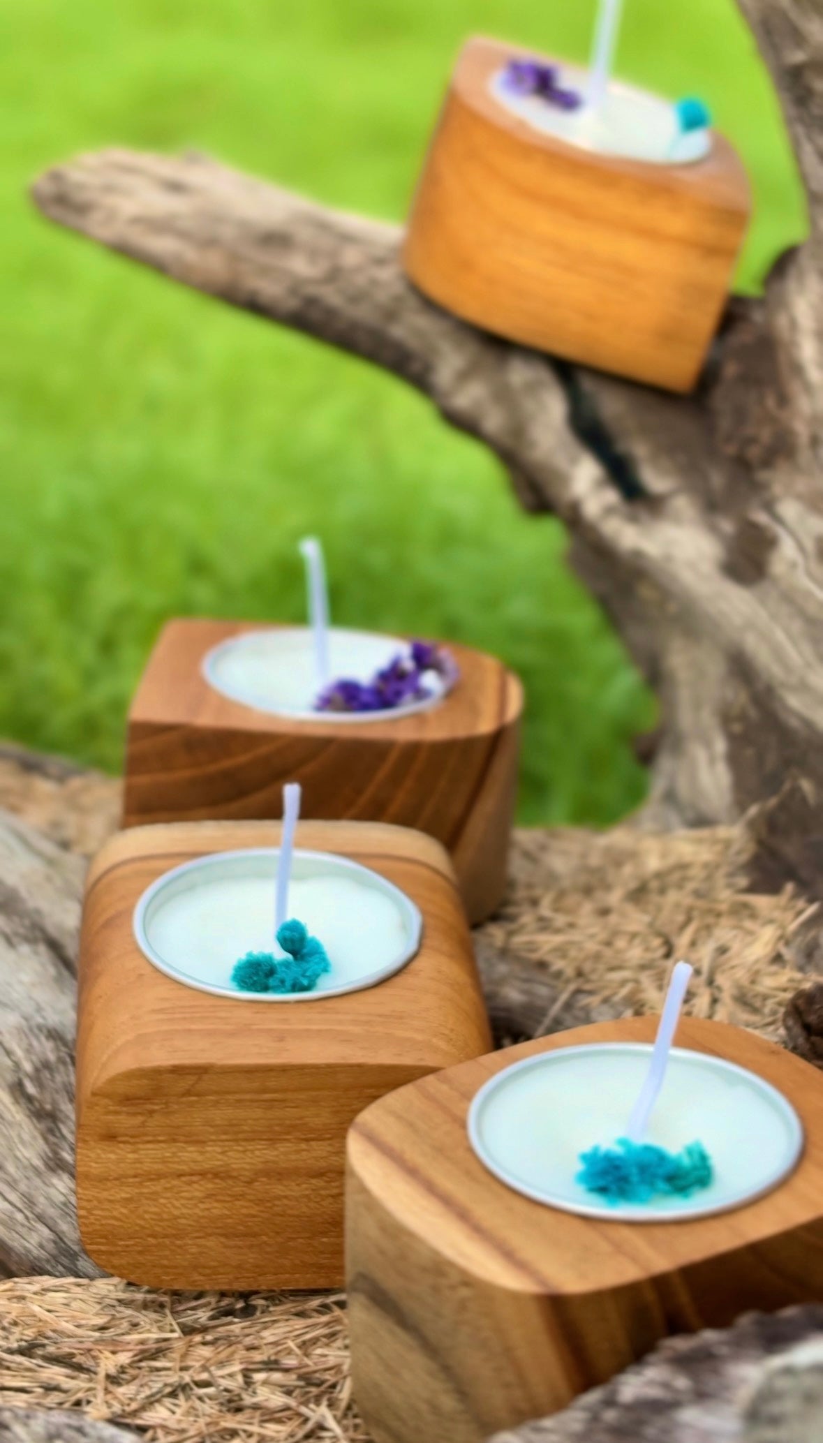 Mini Wooden Candle | 6 Unique Fragrances