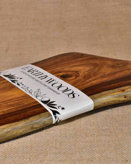 Premium Indian Rosewood Chopping Board – Handcrafted by Earthy Woods