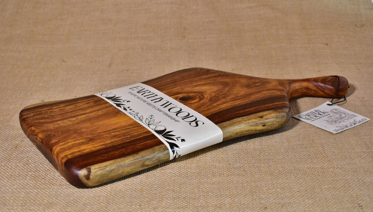 Handcrafted Indian Rosewood Chopping Board - product view 3